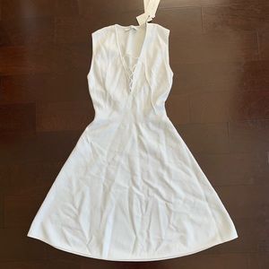 New with tags Sandro white dress. Size 1
